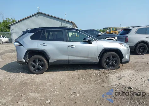 2019 Toyota Rav4 Hybrid Xse из США, поврежденный, VIN JTMEWRFV3KJ014905